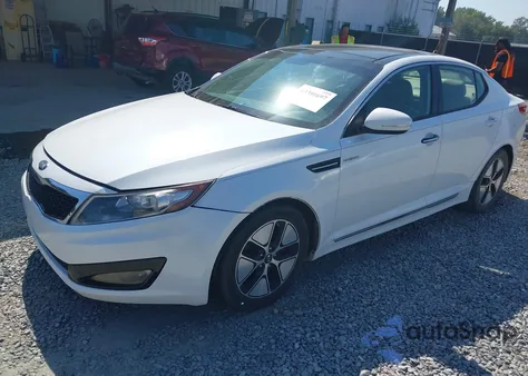 2013 Kia Optima Hybrid Ex из США, поврежденный, VIN KNAGM4AD2D5048052